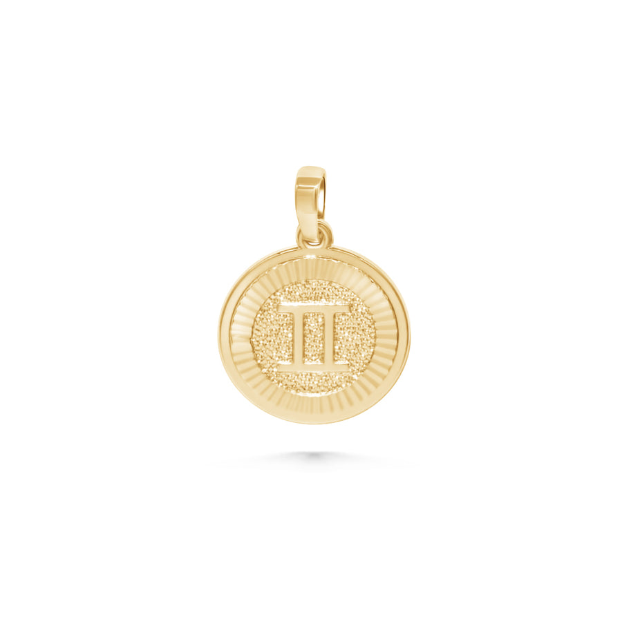 Zodiac Medallion Charm