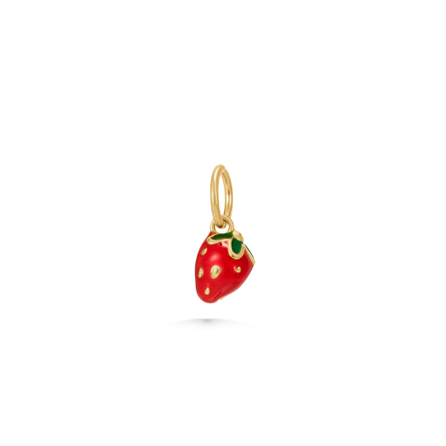 Tiny Strawberry Charm