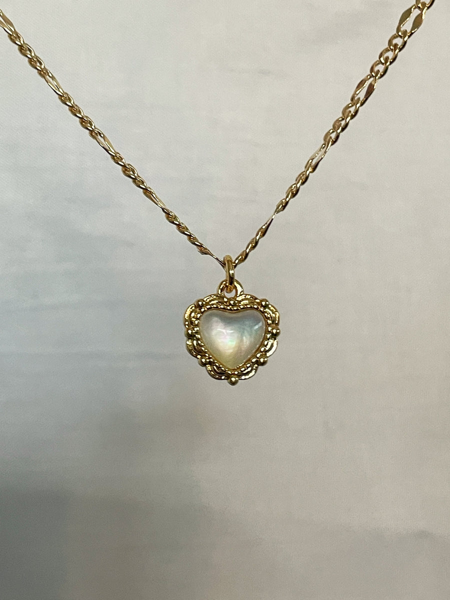 Vintage Heart Charm