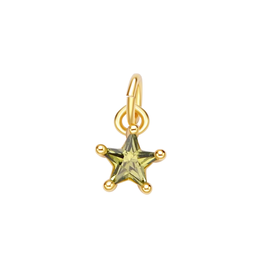 Tiny CZ Star Charm