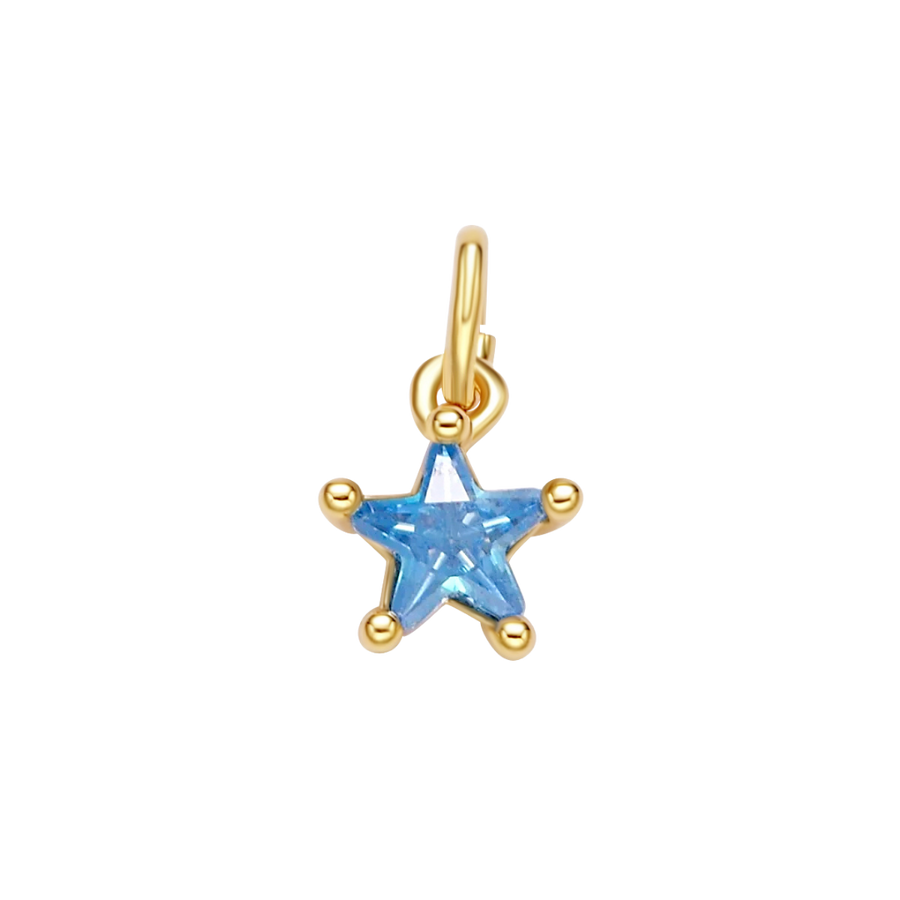 Tiny CZ Star Charm