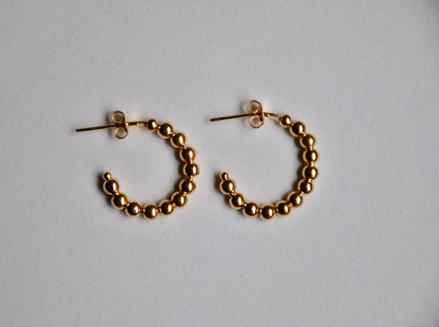 Bebe Hoop Earrings