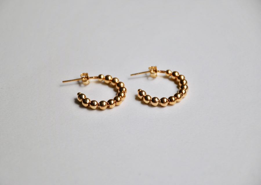 Bebe Hoop Earrings