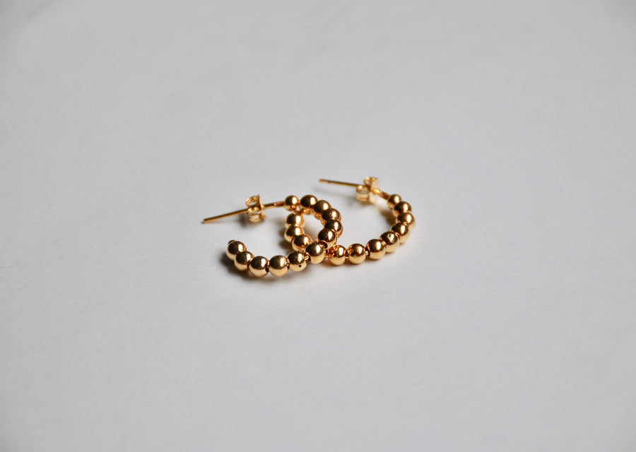 Bebe Hoop Earrings